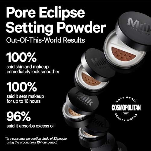 Milk Makeup Pore Eclipse Matte Translucent Setting Powder Light - Blurs Pores & Controls Shine