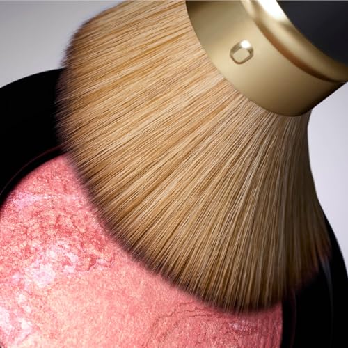 LAURA GELLER NEW YORK Cosmetic Professional Makeup Brushes - Cruelty-Free 02 Retractable Angled Kabuki Brush