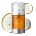 OGANA CELL DERX Revitalizing Facial Cleanser with Peptides & Walnut Microbeads - Gentle Exfoliating Gel To Foam for all Skin, Korean Clinic-Developed (120ml/4.05 fl.oz.)