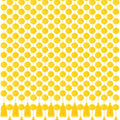 Yellow Pom Pom Garland 5 ft Diwali Party Decoration - 10 Pcs