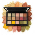 K'APEINE Earth & Sunset 15-Color Eyeshadow Palette - Colorful Matte & Shimmer Makeup