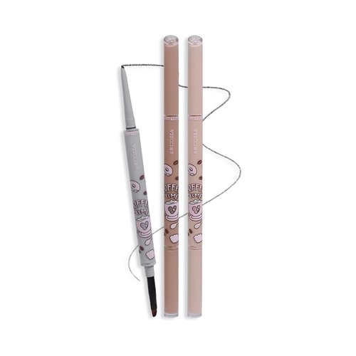 Skiennix Waterproof Gel Eyeliner Pencil - Highly Pigmented, Smudge-Proof, Ultra-Fine Tip - Built-In Brush for Easy Application - 01 Black