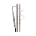 Skiennix Waterproof Gel Eyeliner Pencil - Highly Pigmented, Smudge-Proof, Ultra-Fine Tip - Built-In Brush for Easy Application - 01 Black