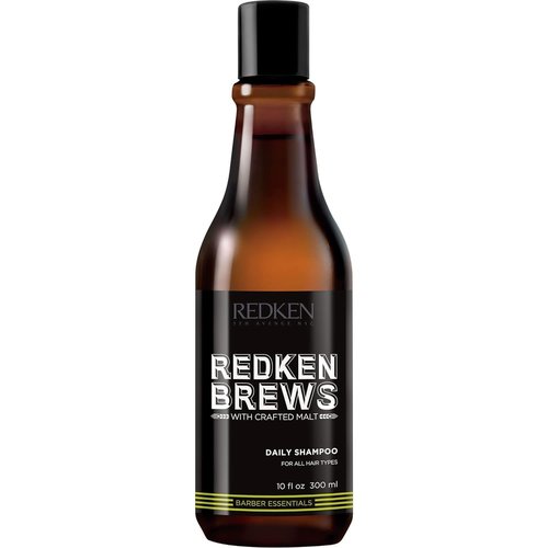 Redken Brews Daily Shampoo for Men - Lightweight Hydrating Cleanser for All Hair Types | 10 Fl Oz