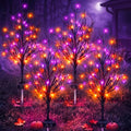 Outdoor Solar Halloween Tree Lights Set - Waterproof 31.5 Inch Decoration