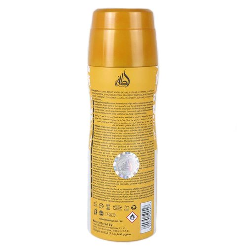 Lattafa Yara Tous – Fruity, Tropical, Gourmand, Musky – Perfumed Deodorant Spray for Women, 6.67 Ounce / 200 ml