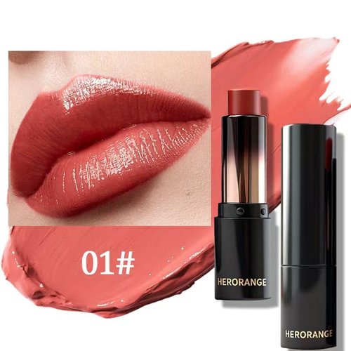 Skiennix 6-Piece Glossy Lipstick Set - Long-Lasting Moisturizing Formula | Light Color Finish