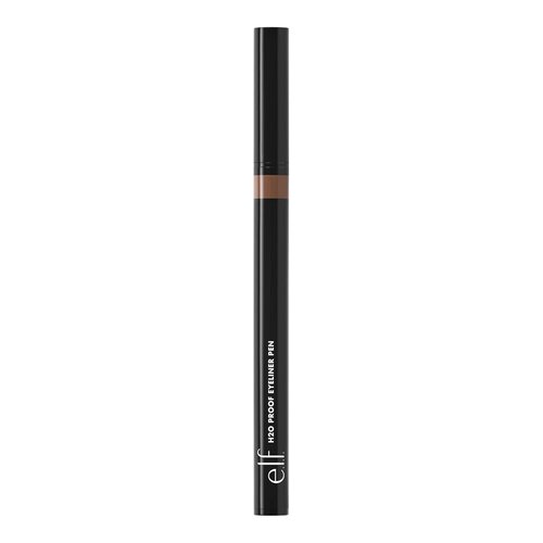 e.l.f. H2O Proof Eyeliner Pen - Waterproof, Long-Lasting, High-Pigmented Felt Tip Liner in Deep Brown | Vegan & Cruelty-Free