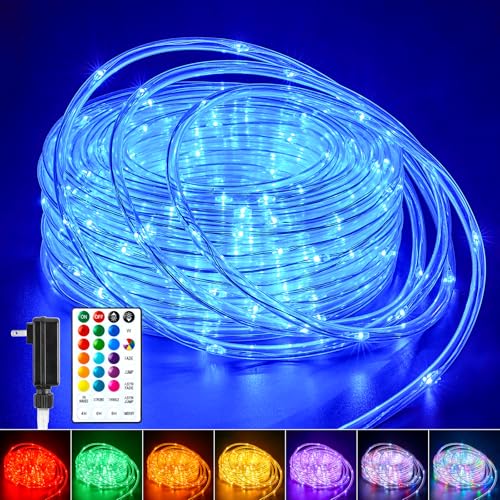 108Ft Color Changing Rope Lights Outdoor Indoor 330 LED Multi-Color String