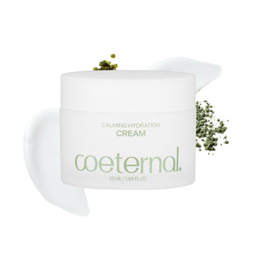 coeternal Calming Hydration Cream, Barrier-Repairing Korean Moisturizer with Ceramide NP, Niacinamide, Panthenol & Centella, Soothing Face Cream for Redness-Prone and Oily Skin, 50ml / 1.69 fl.oz.