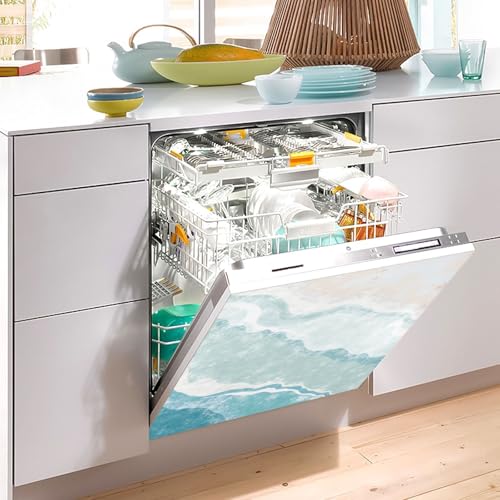 Bohemian Beach Dishwasher Magnet Cover - 23 x 26 in Magnetic Refrigerator Panel