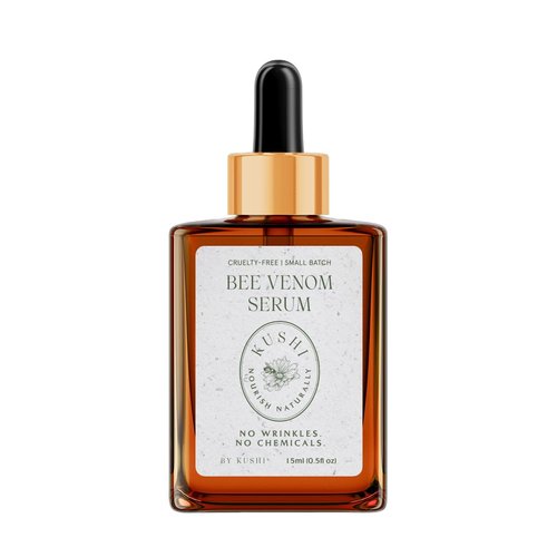 KUSHI Bee Venom Serum - Hydrating & Firming Face Serum for Youthful Skin - 15ml, Cruelty-Free