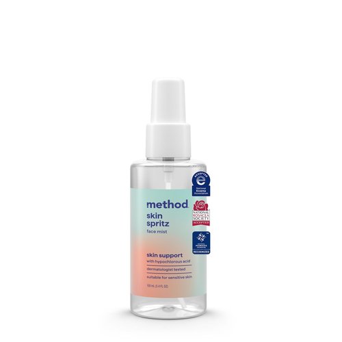 Method Hypochlorous Acid Skin Spritz - Daily Face Mist to Reduce Redness & Promote Healthy Skin | Travel Size 3.4 fl oz