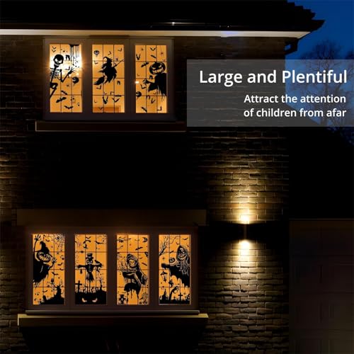 Halloween Window Decals Silhouette Stickers - C2510 Variation