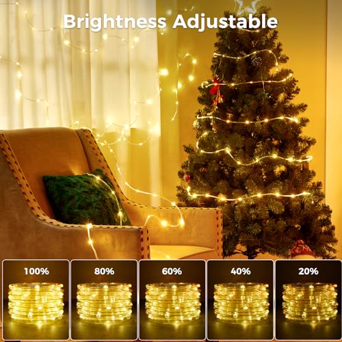108Ft Color Changing Rope Lights Outdoor Indoor 330 LED Multi-Color String