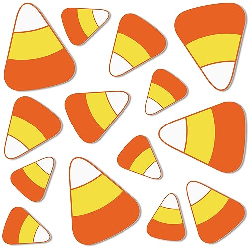 Halloween Refrigerator Magnets Candy Corn Decor Set - 14 Pack