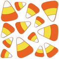 Halloween Refrigerator Magnets Candy Corn Decor Set - 14 Pack