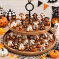 Halloween Highland Cow Mini Figurines Set - Trick or Treat Variation
