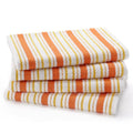 Oversized Kitchen Towels Set - 4 Pack 20x30 Inches Coral Cotton Absorbent Dish Towels