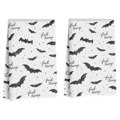 Spotted Bats Kitchen Towels - Funny Gifts for Women, Multi 1871