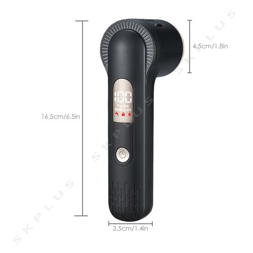 Electric Callus Remover with Dander Vacuum for Feet, Portable 36 in 1 Pedicure Kit Foot File Callus Remover, Waterproof Rechargeable Foot File for Foot Care with 3 Heads&LCD Display
