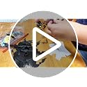 Halloween Bat Decorations Set - 140pcs Realistic PVC 3D Wall Stickers - 4 Sizes, Spooky Halloween Party Decor - Variation of THIS listing