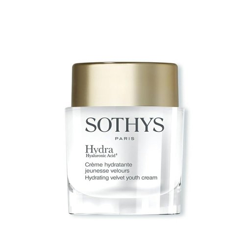 SOTHYS Hydrating Velvet Youth Cream - Face Moisturizer with Hyaluronic Acid for Plump, Youthful Skin | Normal to Dry Skin