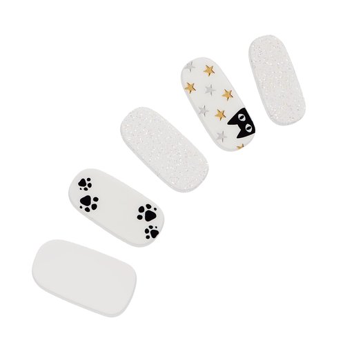 Dashing Diva Gloss UV Free, Long Lasting Gel Nail Stickers | Chip Resistant | 32 Nail Wraps, Prep Pad, Nail File