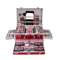 Joyeee Red All-in-One Makeup Kit 106Pcs Women Full Set with Travel Case