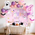 Pink Halloween 4 Ever Spooky Party Decorations Set - Birthday & Holiday Decor