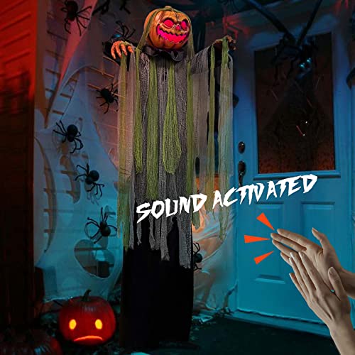 Animated Halloween Root of Evil Prop - 6 Ft Outdoor Spooky Decoration