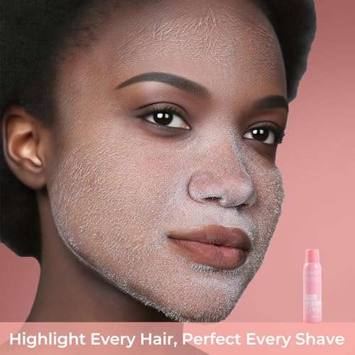 Facial Hair Identifier Spray for Face Shaving - 6 Ounce Pack of 1