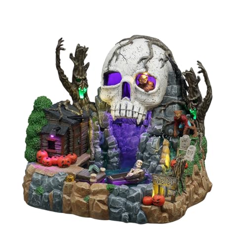 Lemax Spooky Town Full Moon Lagoon Collectible Table Accent with 4.5V Adapter