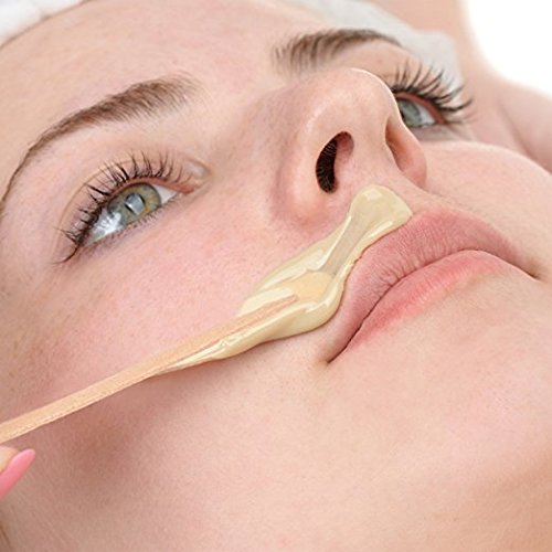 400 Pack Wax Applicator Sticks for Face Eyebrows Hair Removal - Wooden Spatulas - Small Size