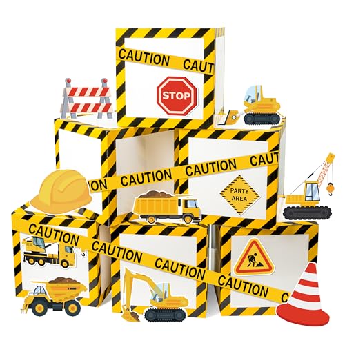 Construction Zone Party Decorations Set - Kid Birthday & Event Decor