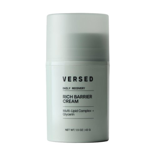 Versed Daily Recovery Rich Barrier Cream - Moisturizer Face Cream for Dry, Sensitive and Easily Irritated Skin - Facial Moisturizer with Glycerin and Multi-Lipid Complex, 1.5oz