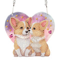 Love Dogs Diamond Painting Hanging Kit - Acrylic Rhinestone Wall Decor