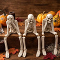 3-Pack Skeleton Figurines for Halloween Indoor & Outdoor Decor
