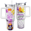 Halloween Witch Tumbler with Handle 40 oz - Halloween Cups & Drinkware - Variation of THIS listing