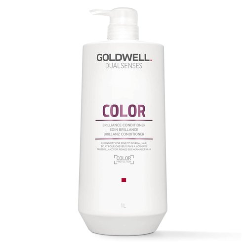 Goldwell Dualsenses Color Brilliance Conditioner - 1L for Vibrant, Long-Lasting Color Protection
