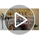 Burgundy Flameless Taper Candles with Remote Control - Set of 12 LED Candlesticks