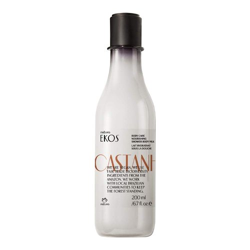 Natura Ekos Castanha Nourishing Body Milk - Hydrating Shower Formula | 200ml