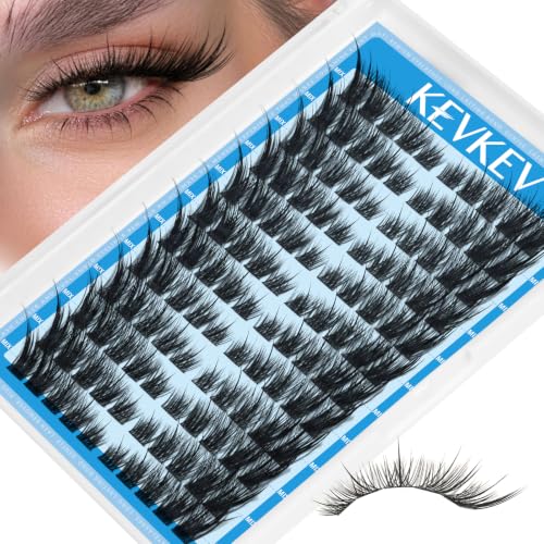 Pre-Mapped Fox Eye Lash Clusters - Wispy Spiky 10-18mm for Natural & Dramatic Looks - Fox Eye 05