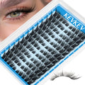 Pre-Mapped Fox Eye Lash Clusters - Wispy Spiky 10-18mm for Natural & Dramatic Looks - Fox Eye 05