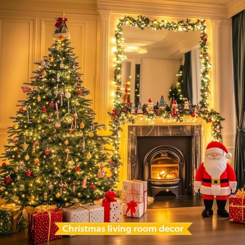 JMEXSUSS 1000 LED Christmas String Lights - Soft White, 328 Ft, Indoor & Outdoor