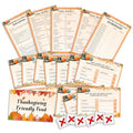 Pumpkin Thanksgiving Friendly Feud Card Game for Adults & Families