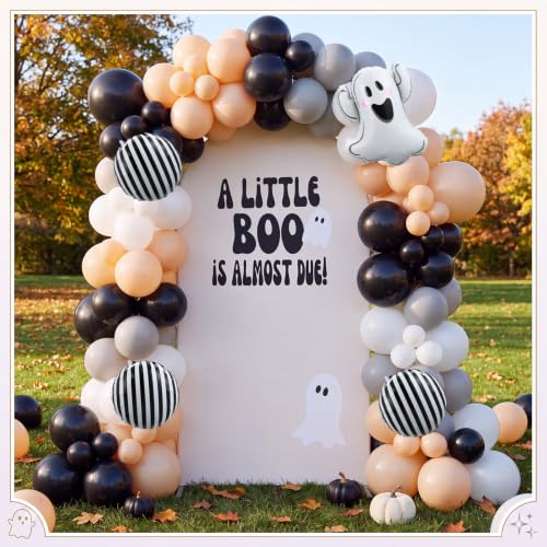 Halloween Arch Backdrop Cover for 7.2ft Arch - Little Boo Variation 8