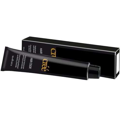 Cree Professional Copper Brown Permanent Hair Color - Long Lasting Gray Coverage | 100ml (3.4 fl. oz.)