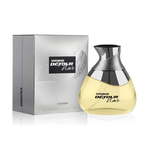 Al Haramain Detour Noir Eau de Parfum Spray - Unisex Fragrance, 3.33 Ounce | Captivating Scent