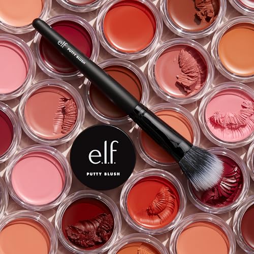 Vegan Synthetic Blush Brush for Cream & Putty Formulas - Airbrush Finish
